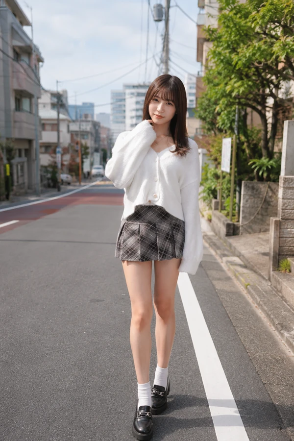 生成した着エロ画像の変換前後サンプル